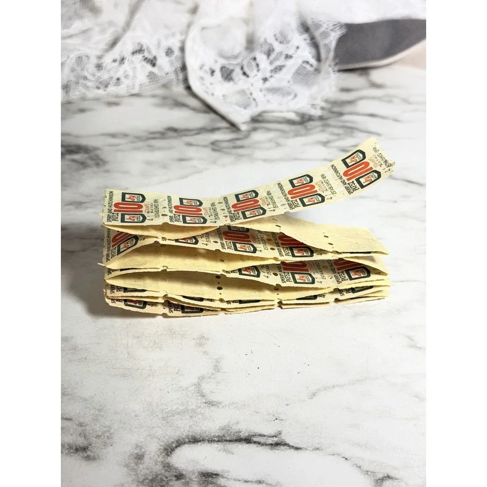 VTG S&H Green Stamps #10~45 Connected Unused Stamps (3091)